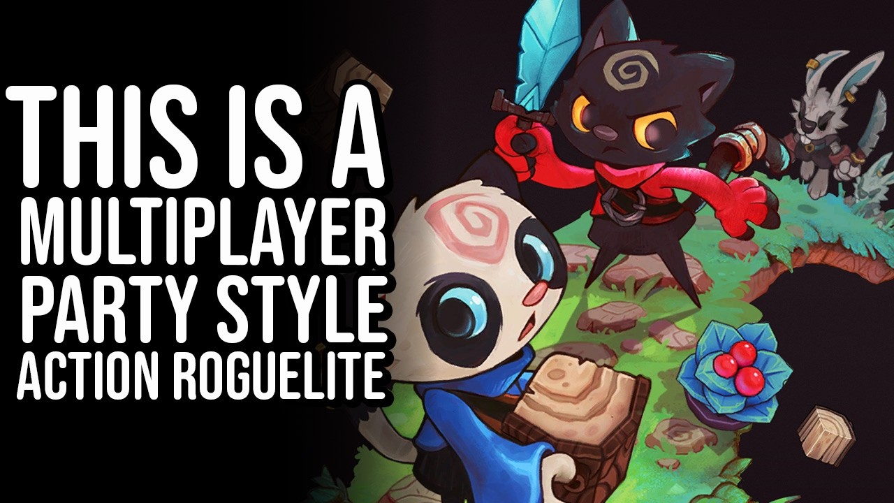 I Became a MASTER SWORDSMAN in this Intense Escort Roguelite! - Wild Woods