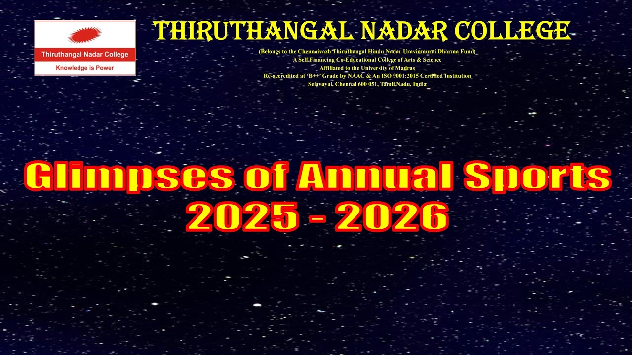 Glimpses of Annual Sports 2025   2026