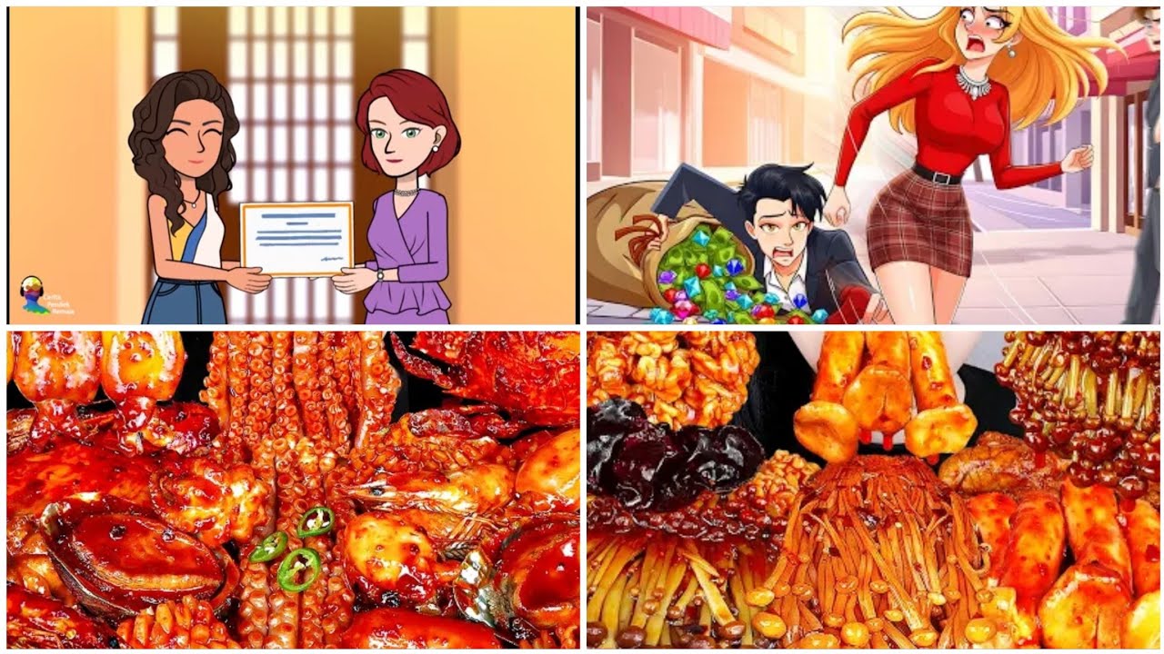 [DIA MENCOBA MEMBELI CINTA KU DENGAN UANG] Cerita pendek remaja x mukbang 