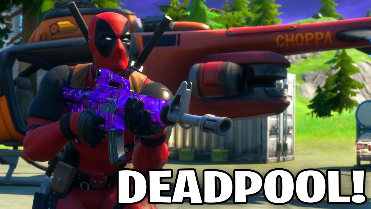 I AM DEADPOOL AND I WILL SAVE THE WORLD in FORTNITE