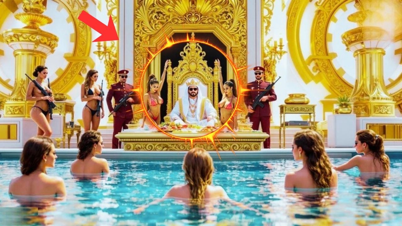 Milliardaires arabes révélés  palais à 3 Md$, supercars en or et Bugatti à 18 M$