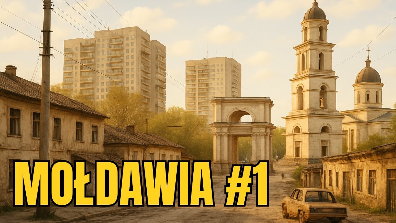 Mołdawia &ndash; najbiedniejszy kraj Europy! Pierwszy dzień w Kiszyniowie 🇲🇩