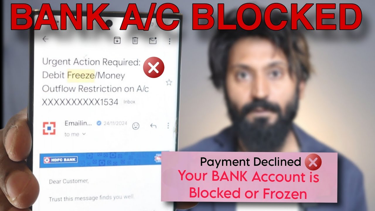 ❌My Bank Account Blocked/Freeze |  ₹93 Crore for ₹200 |No Body is Talking About that |Technical Dost