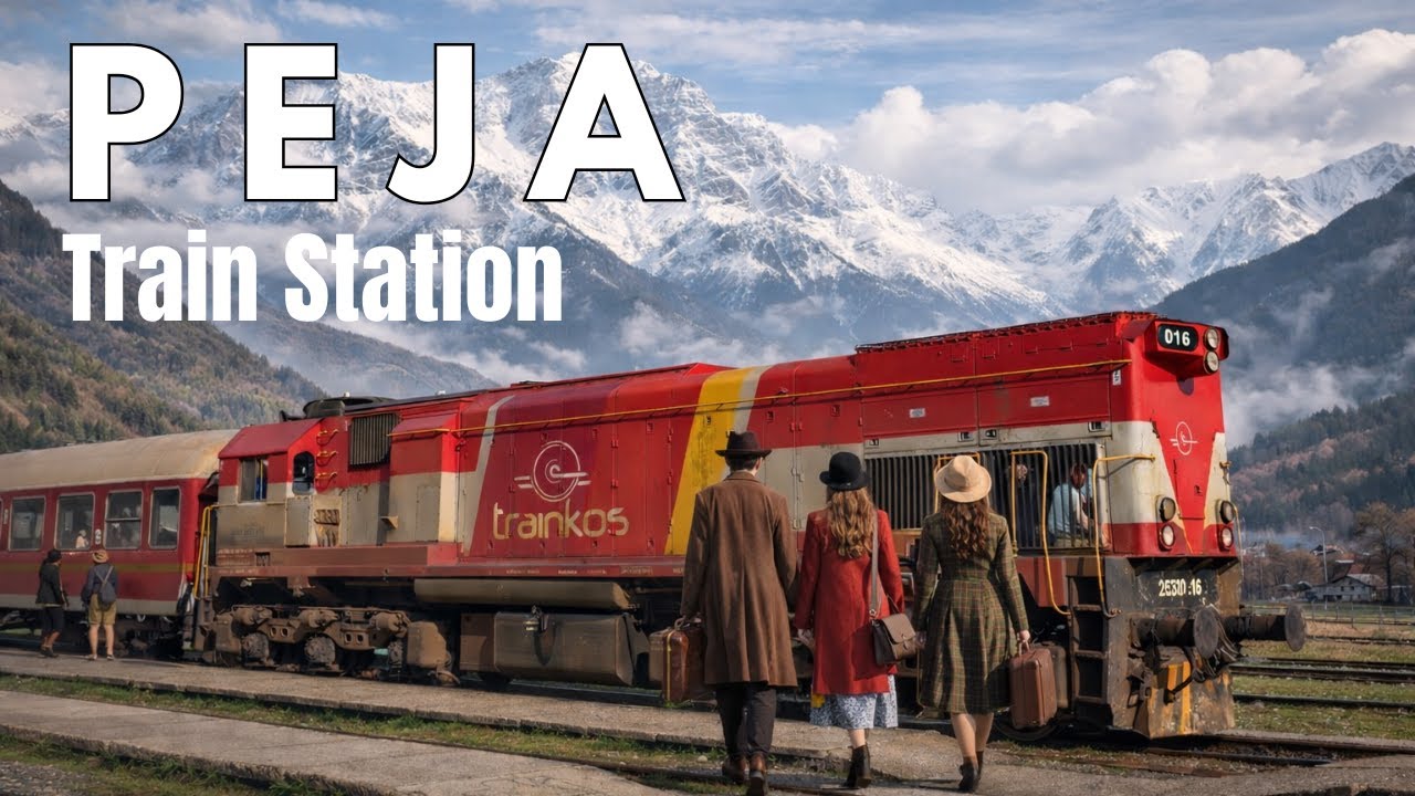 [PEJA] Train Station to City Center 🚂  Walking Tour 4K HDR