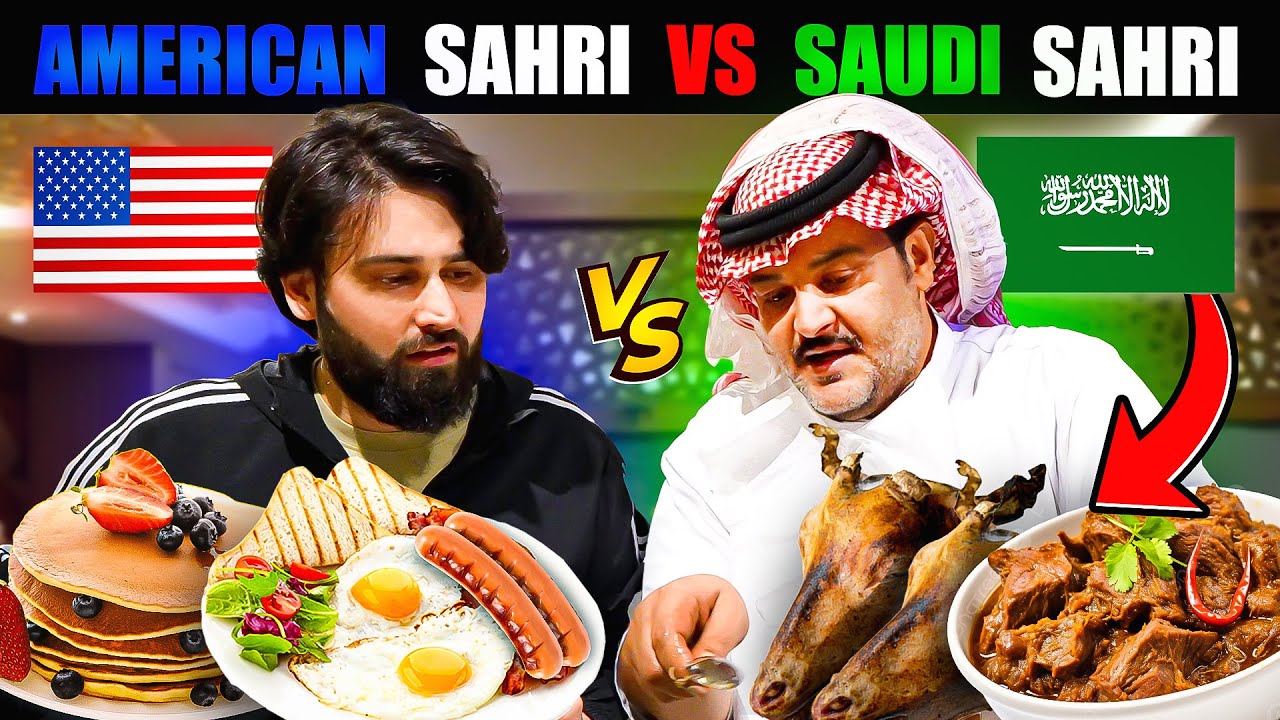 🇸🇦 Arab Sahri vs 🇺🇸 American Sahri | Desi Reaction & Review!