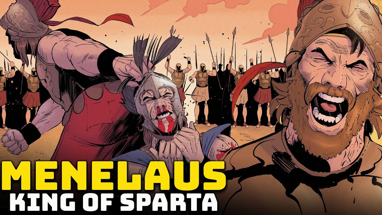 Menelaos &ndash; zdradzony kr&oacute;l Spartan z czas&oacute;w wojny trojańskiej &ndash; mitologia grecka