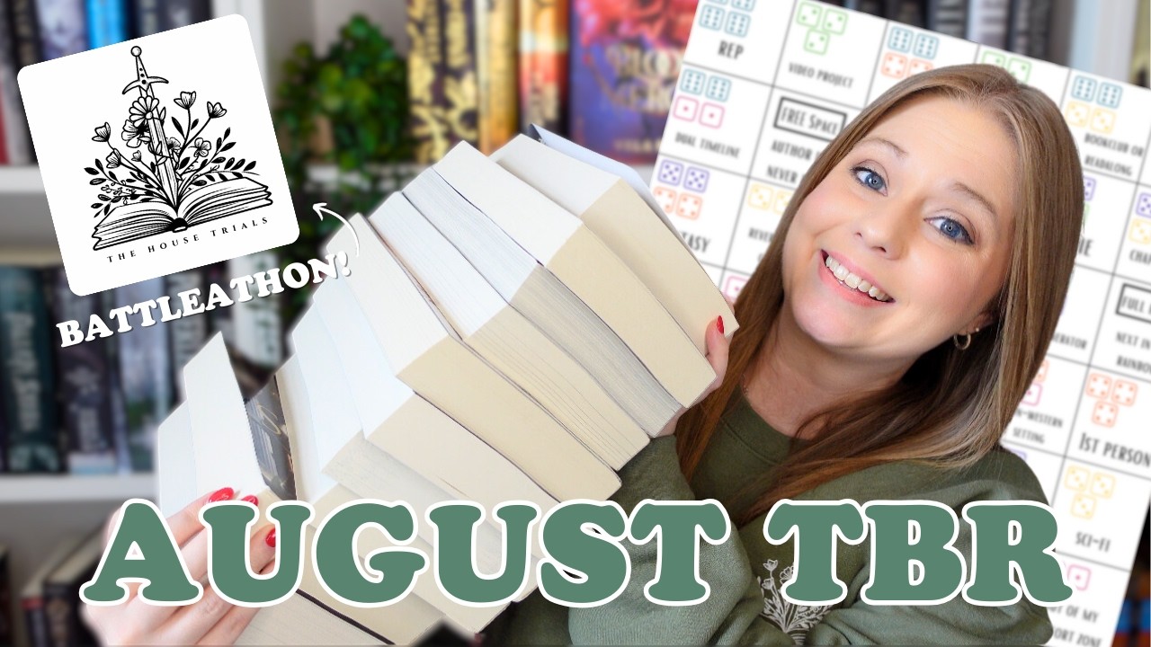 a very ambitious TBR for august! | readathon TBR game