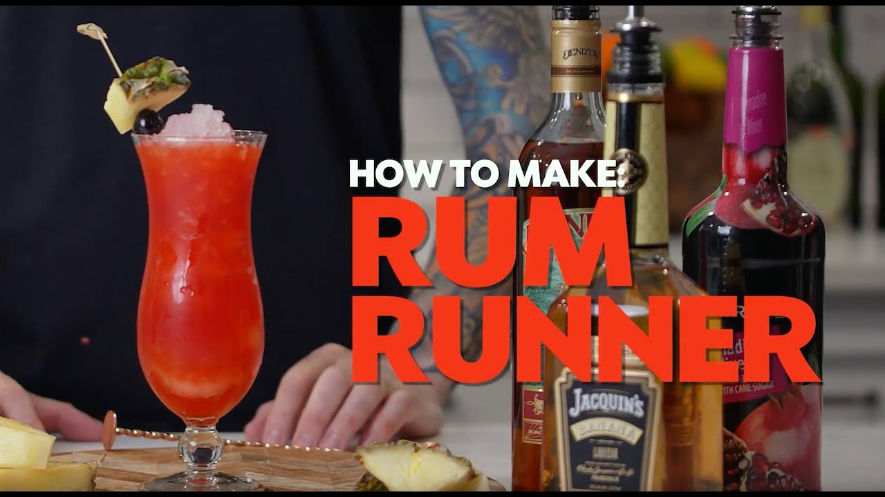 How to Make a Rum Runner | Easy Cocktail Tutorial