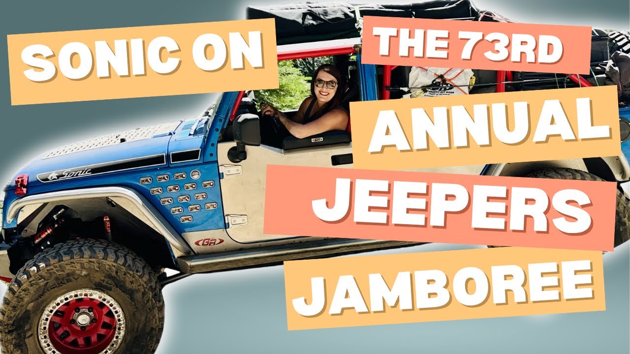 Sonic Takes On The Rubicon With GenRight Stage 1 Elite Suspension for Jeepers Jamboree 2025 Part 1