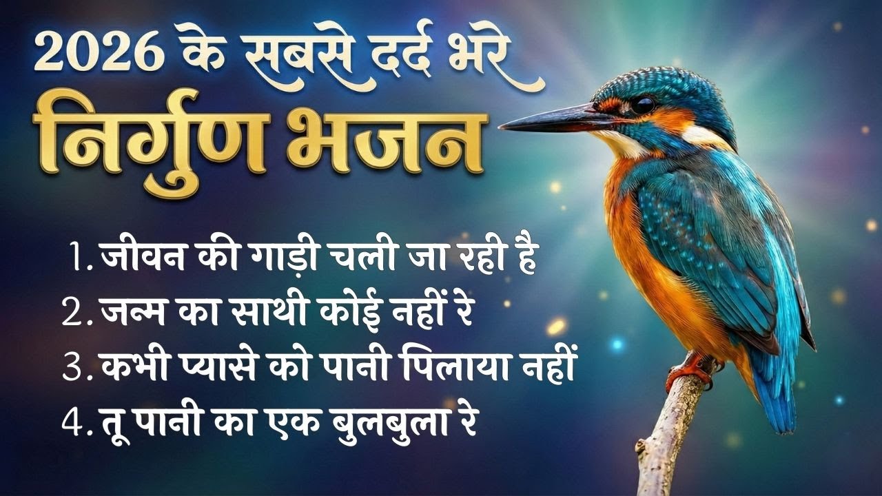 2026 के सबसे दर्द भरे निर्गुण भजन | Nonstop Nirgun Bhajan | Chetawani Bhajan | Sahaj Bhajan Dhara 🌸