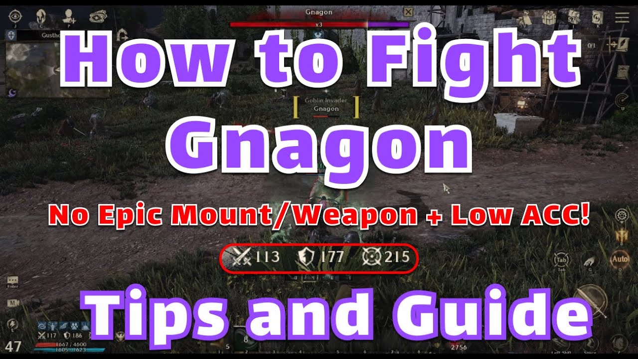 Night Crows How to Defeat Gnagon - Tips and Guide