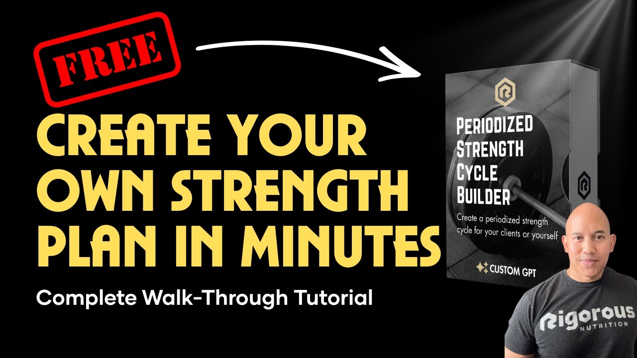 Create Your Own Strength Plan In Minutes