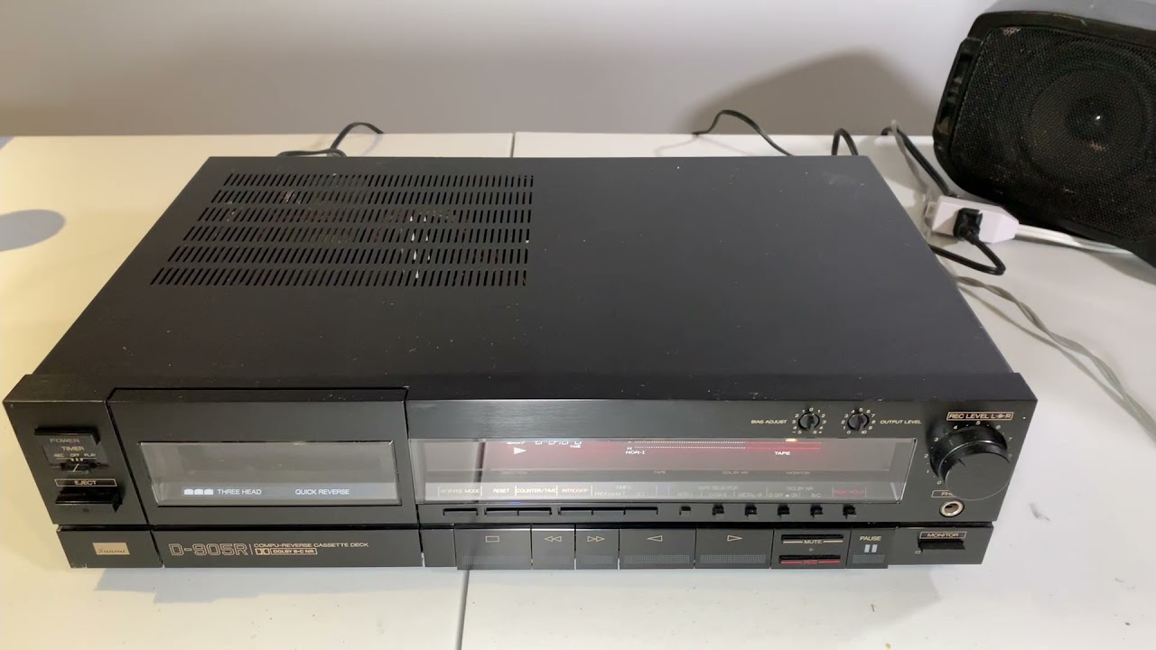 Sansui D-905R Cassette Project Part 1 - Diagnosis