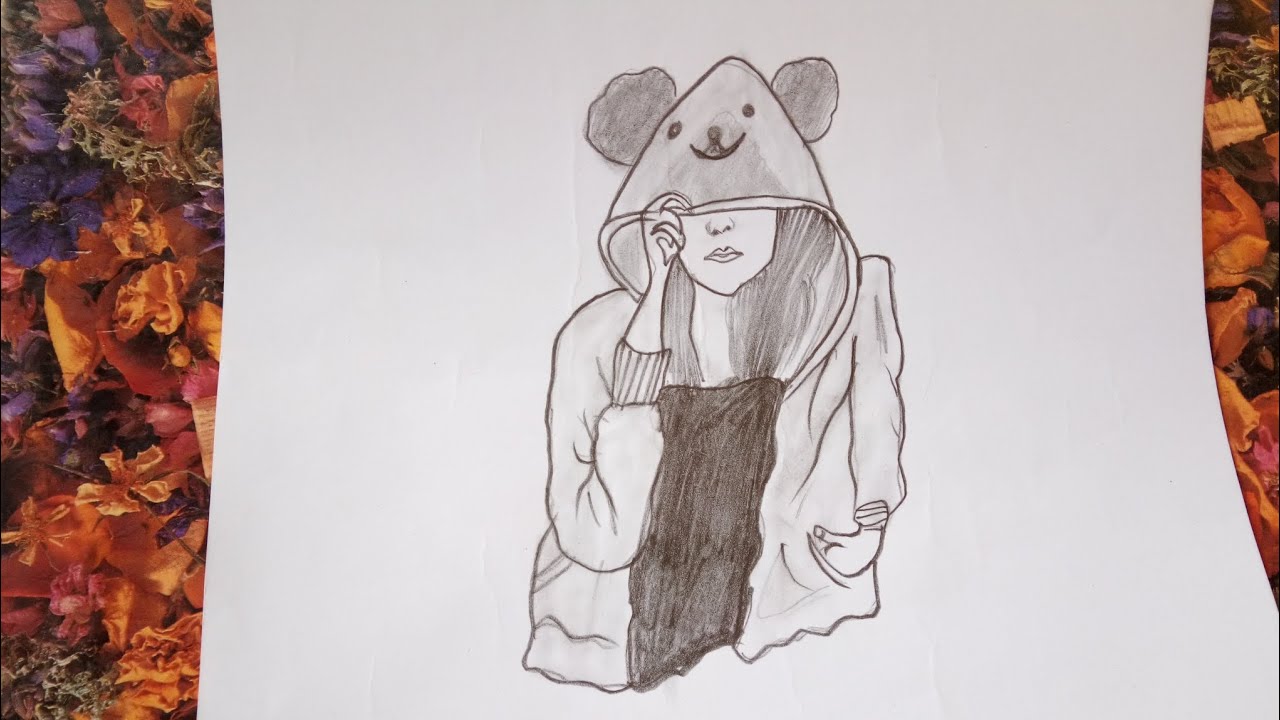 How to draw beautiful girl || Easy drawing for girls step by step beautiful girl drawing 