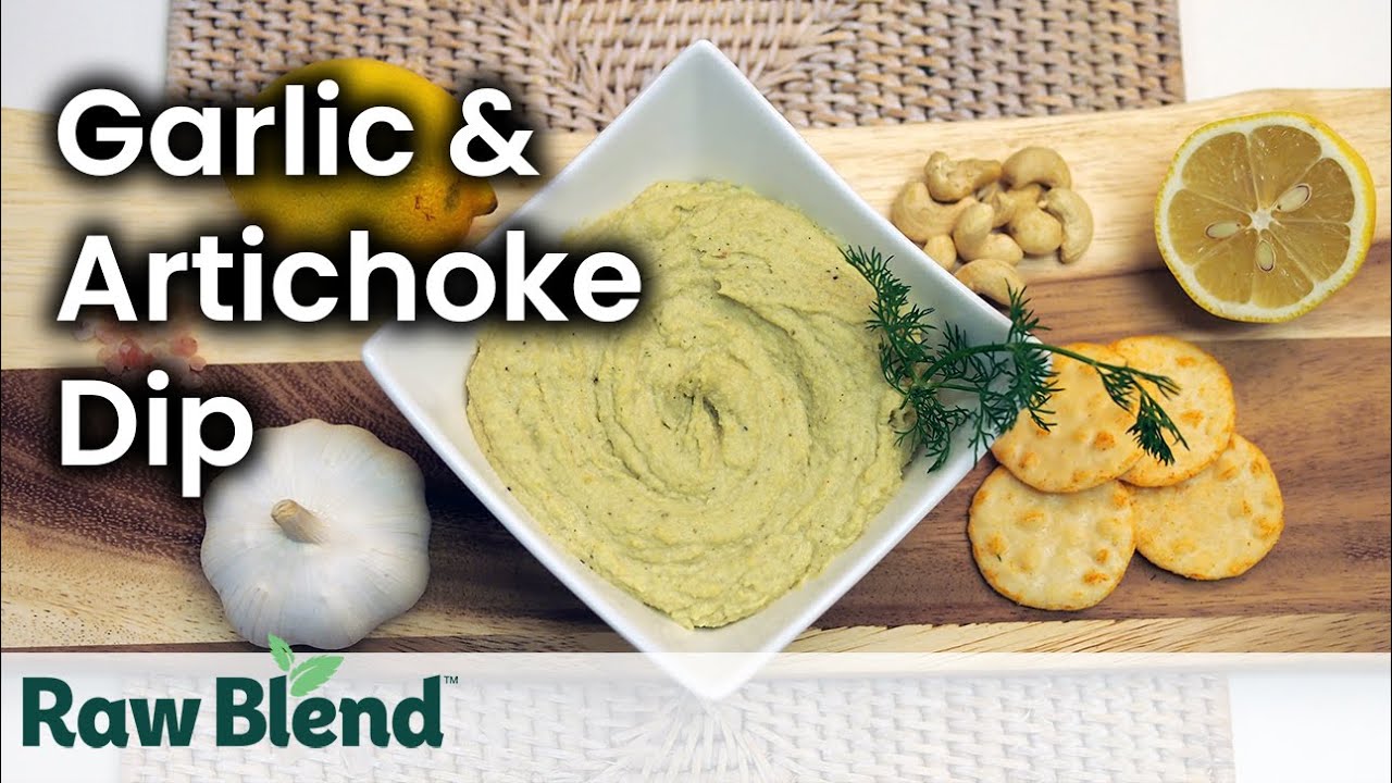 How to make Garlic & Artichoke Dip in a Vitamix Blender | Recipe Video