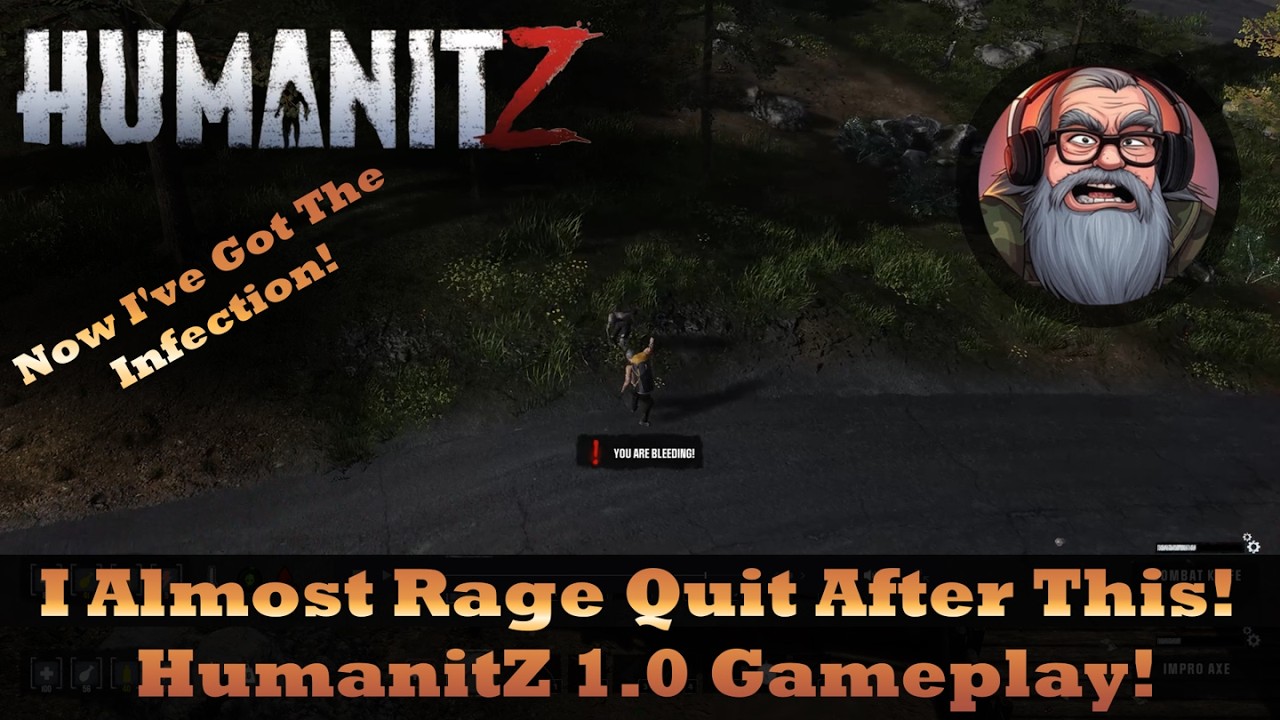 I Almost Rage Quit! HumanitZ 1 0 Nightmare Gameplay!