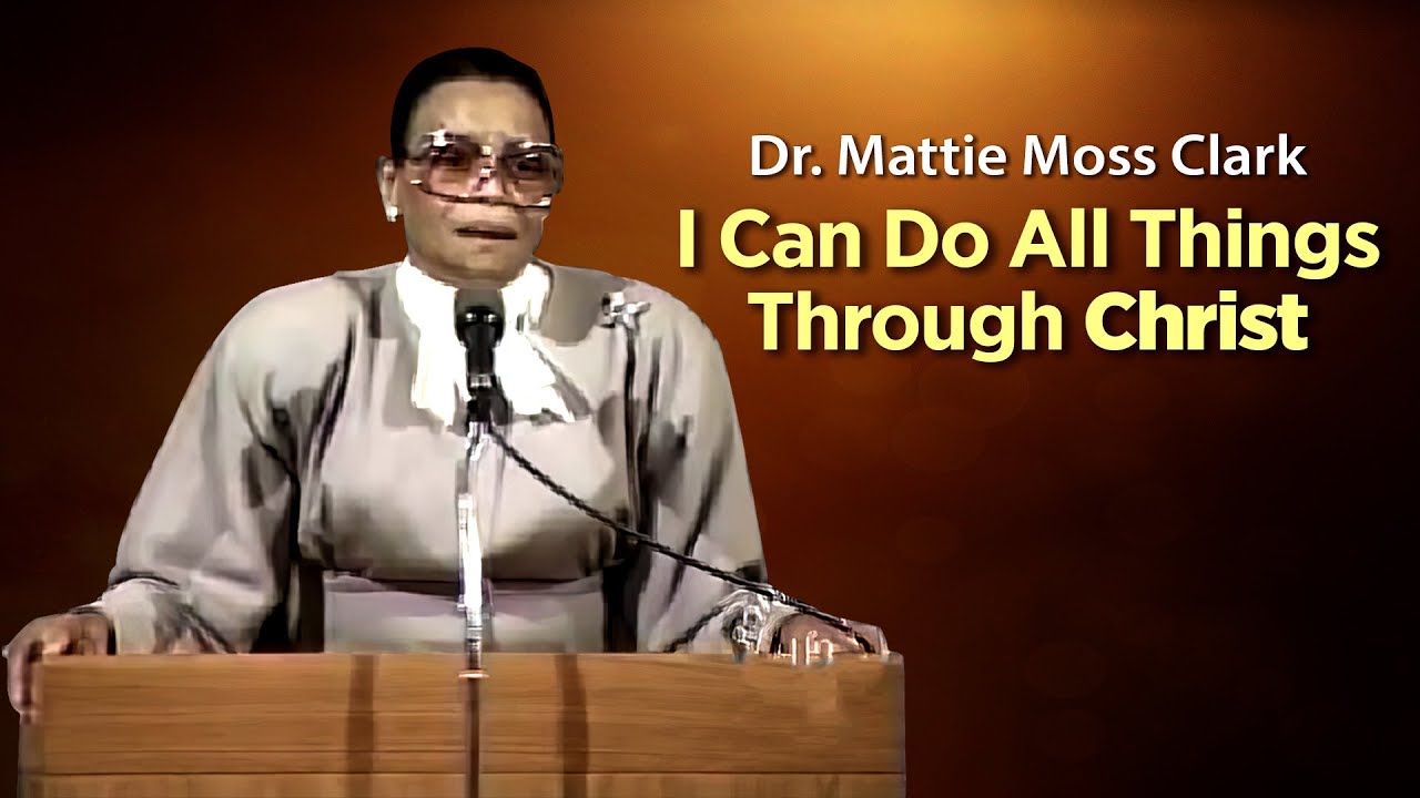 Dr. Mattie Moss Clark Singing 