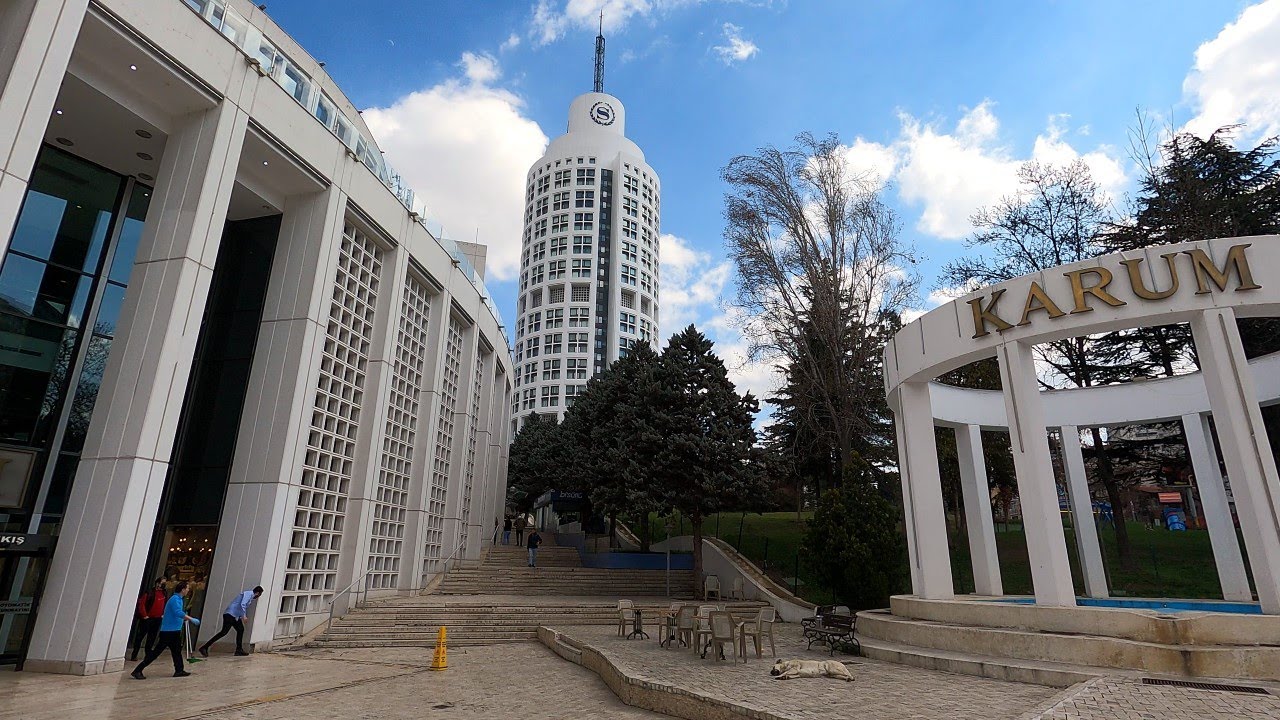 Ankara [4k60fps], Kavaklıdere; Kuğulu Park ve Tunalı Hilmi Yürüyüş Turu 27 Mart 2023