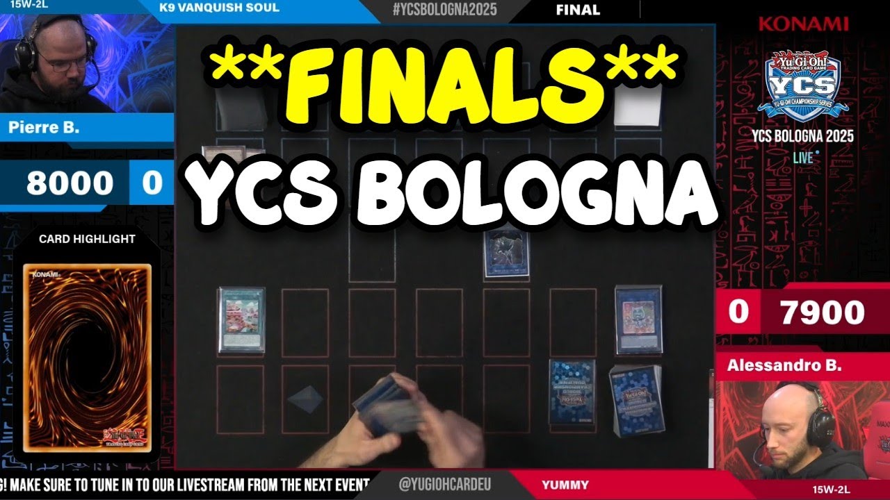 ФИНАЛ YCS Bologna - Vanquish Soul K9 против Yummy Yu-Gi-Oh!