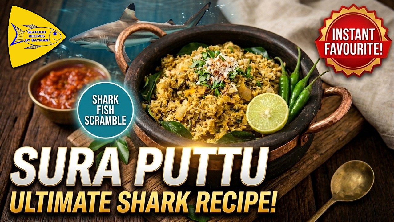 Sura Puttu Recipe | Fish Puttu | Scrambled Fish | Fish Bhurji @seafoodrecipesbybayman