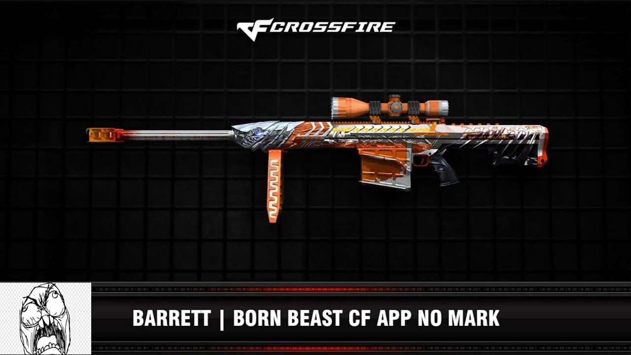 Crossfire jmf # 0754 # Barrett M82A1-Dragão Predador-Tropa CF