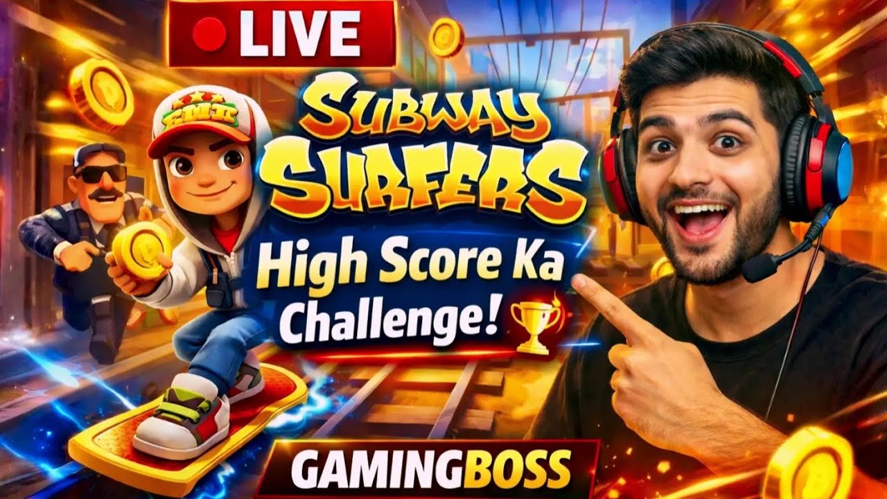 Subway Surfers live stream 🎯 #live #gaming