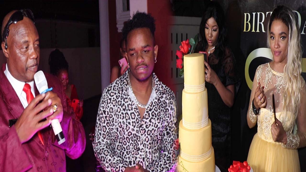 TAZAMA BABA YAKE TUNDA AMUITA WHOZU MBELE KWENYE BIRTHDAY PARTY YA MWANAE AMWAMBIA MANENO HAYA