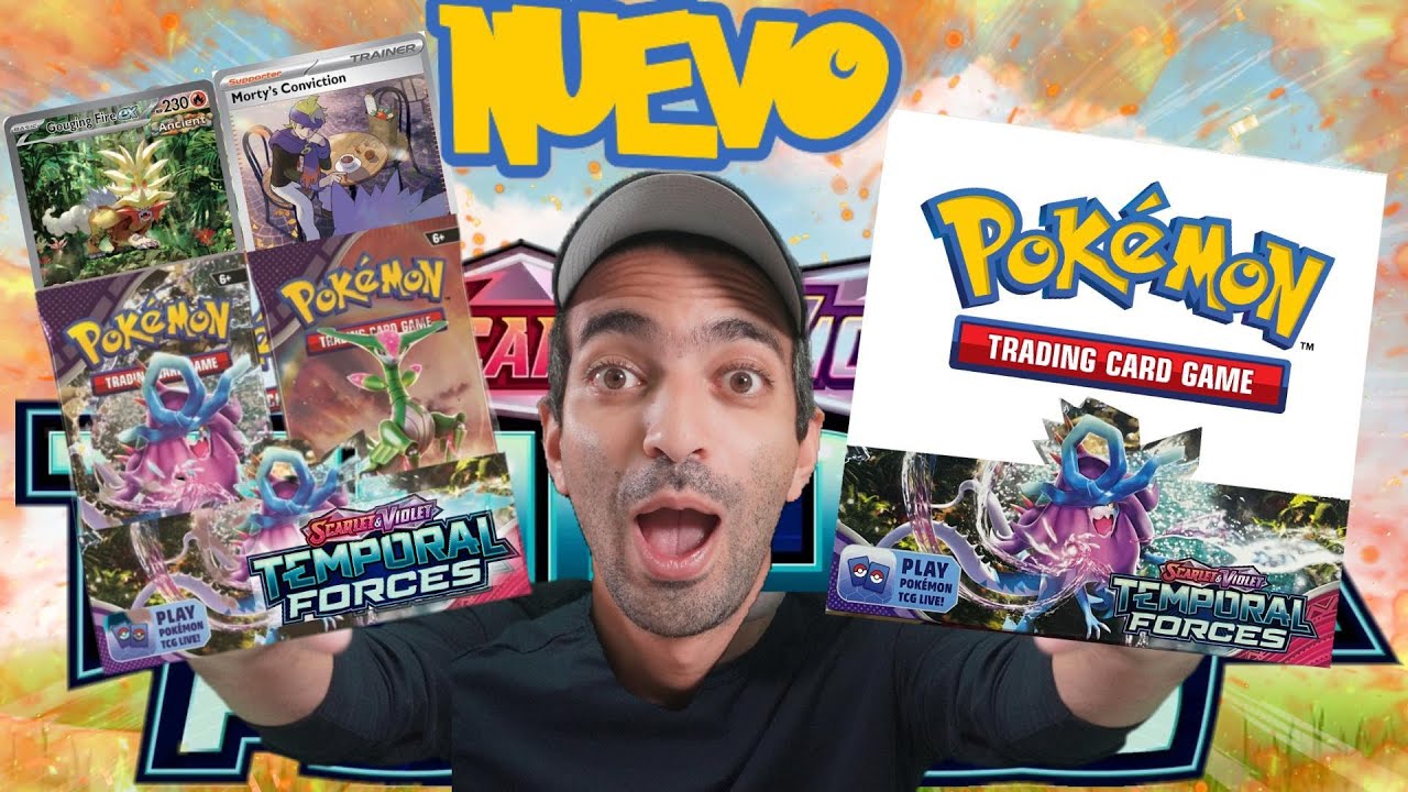 ABRI EL NUEVO SET DE POKEMON TCG TEMPORAL FORCES... NO DEBERIA TENERLO EN MI MANO!