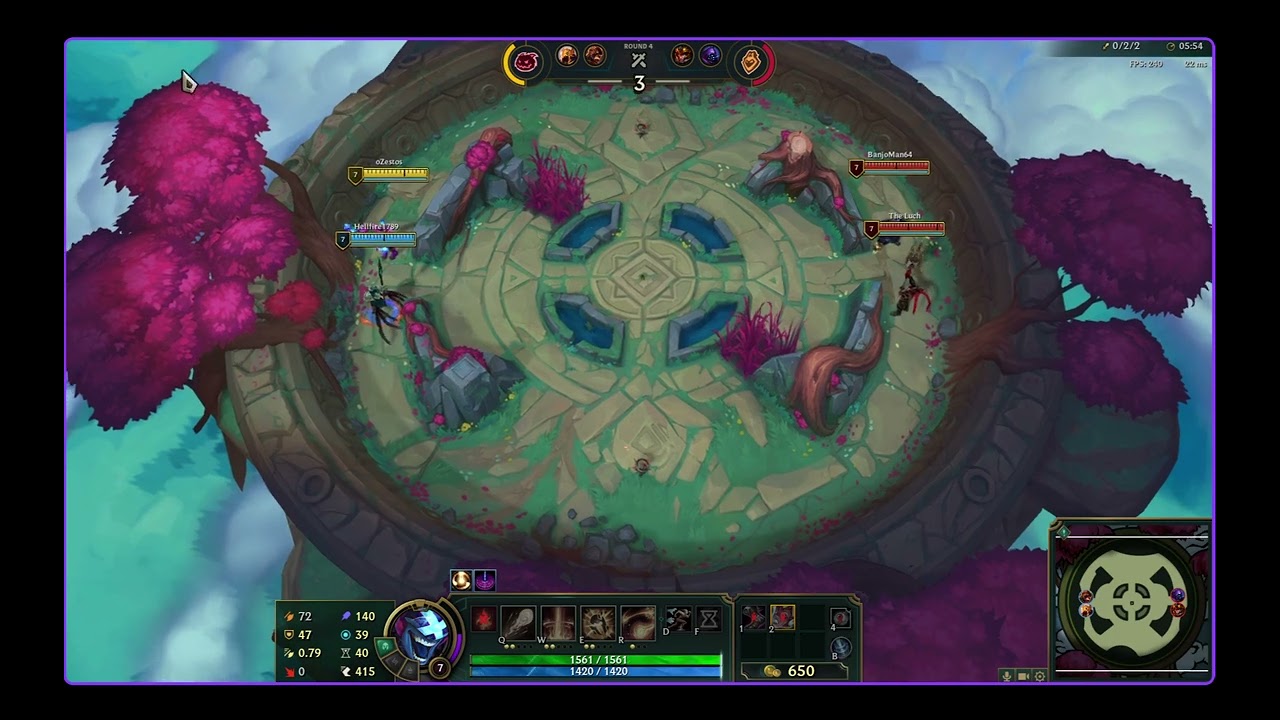 2v2v2v2 Brand and Azir MELT enemies