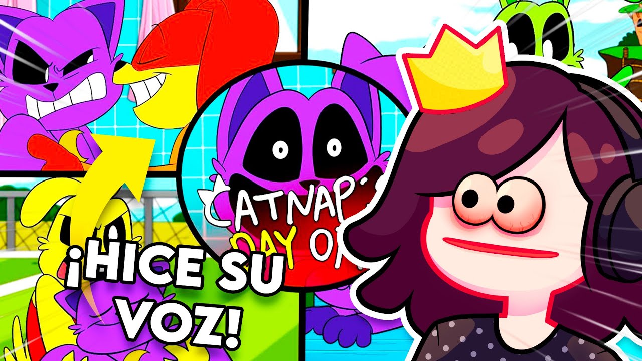 FUI LA VOZ DE DOGDAY EN ESTA ANIMACIÓN CATNAP DAY OFF😱😨