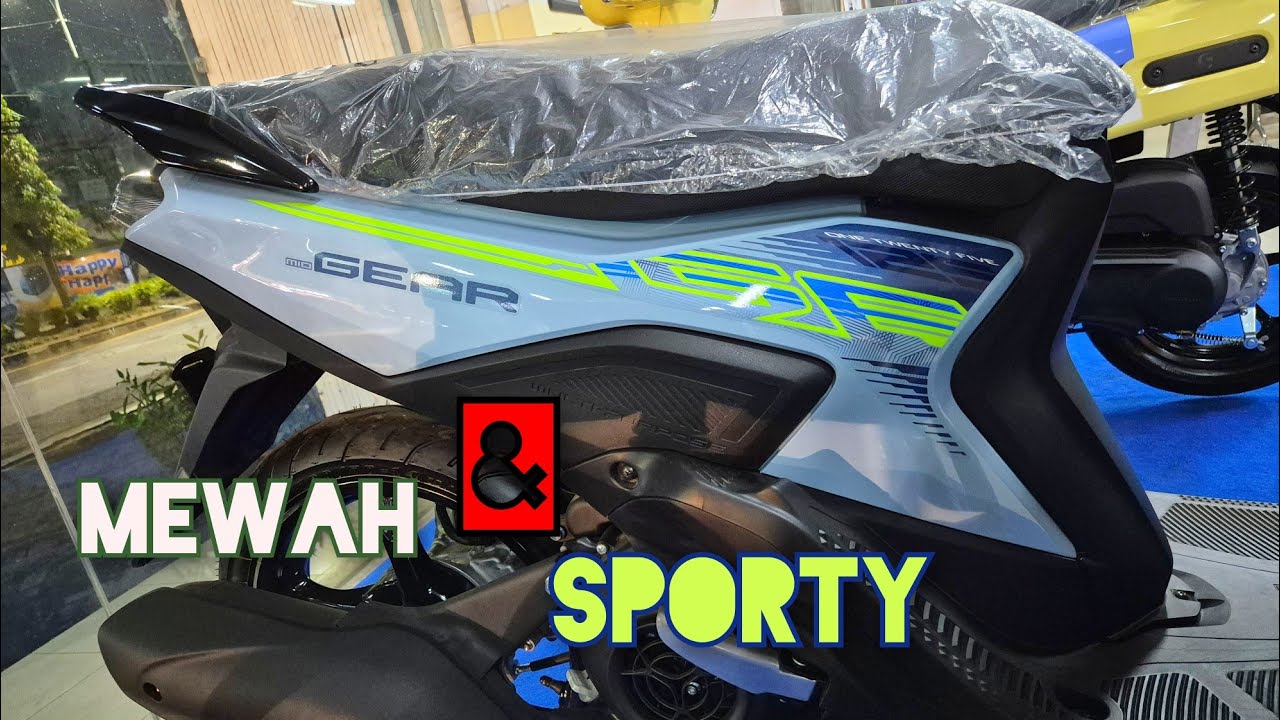 KECIL BERTENAGA ❗️ YAMAHA GEAR 125 TERBARU WARNA BIRU
