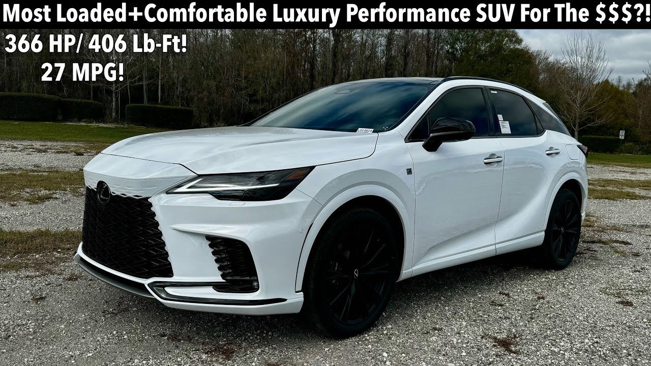 Lexus RX 500h F-Sport Performance 2024 года: ТЕСТ-ДРАЙВ + ПОЛНЫЙ ОБЗОР