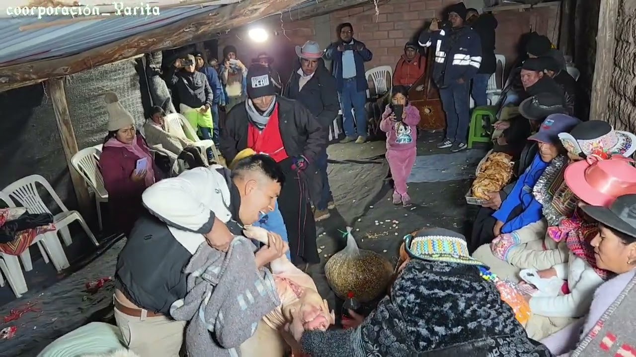 Pedido de mano en Nación Chopcca Huancavelica 2024 Perú