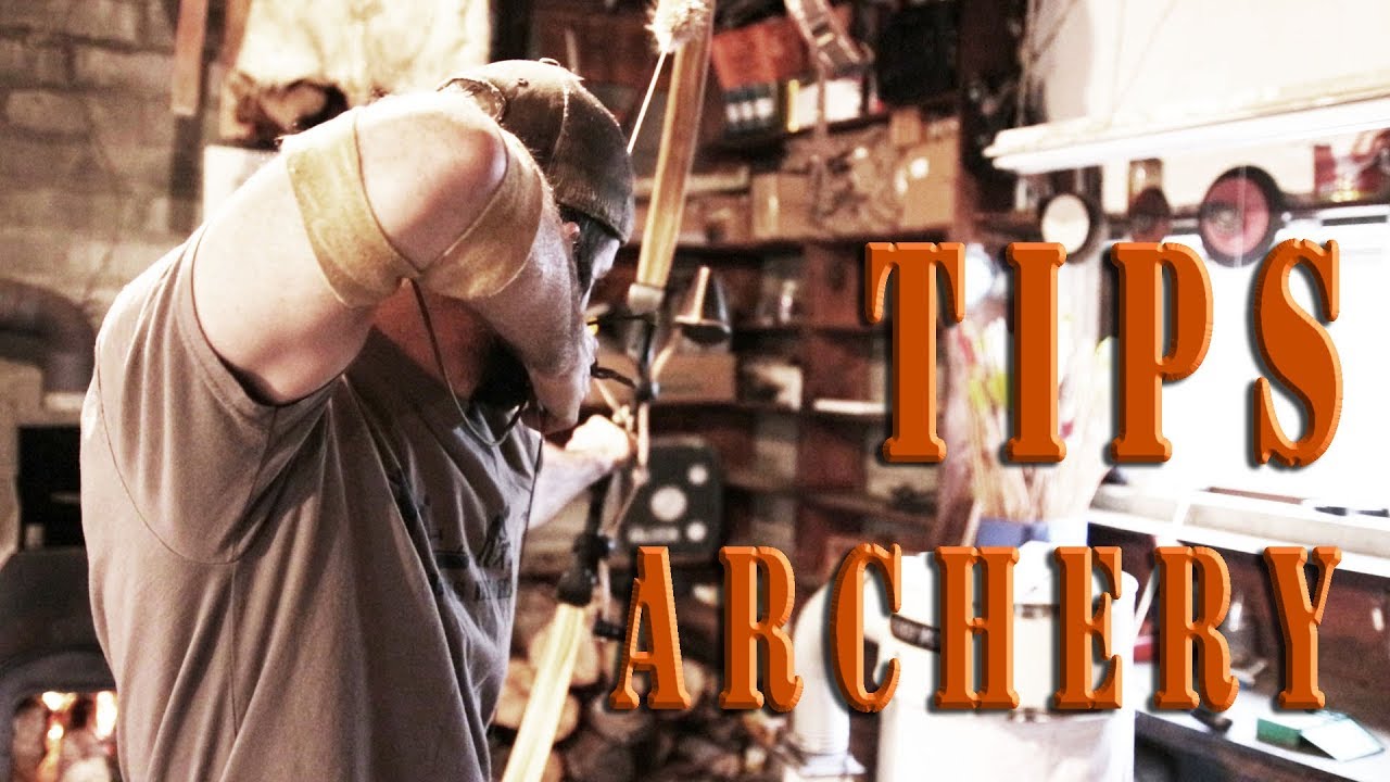 Traditional Archery Tips 4 - Back tension, archery form master, accuracy