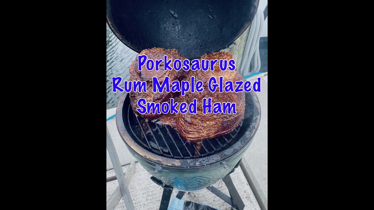 Rum Maple Glazed Smoked Ham