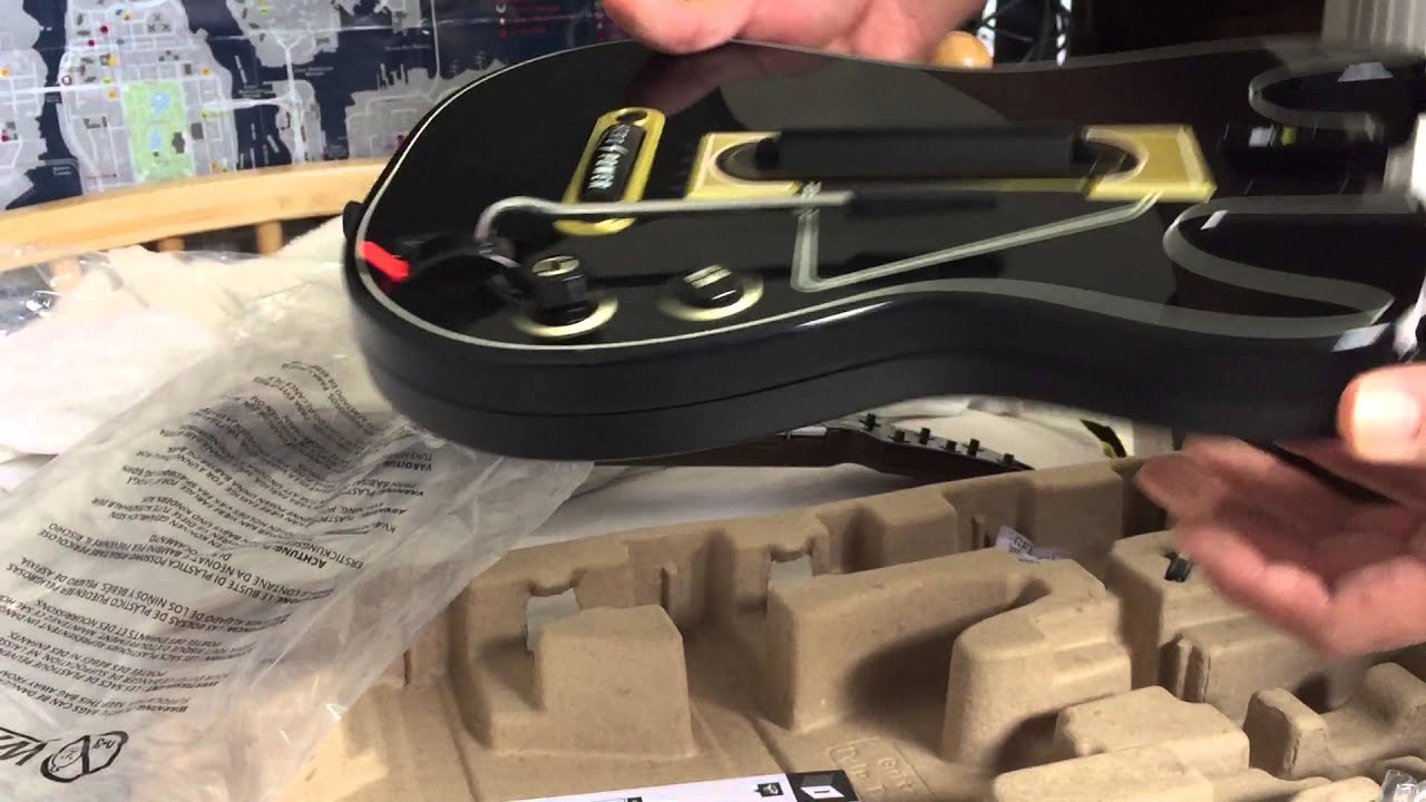 Guitar Hero Live - Wii U - Unboxing