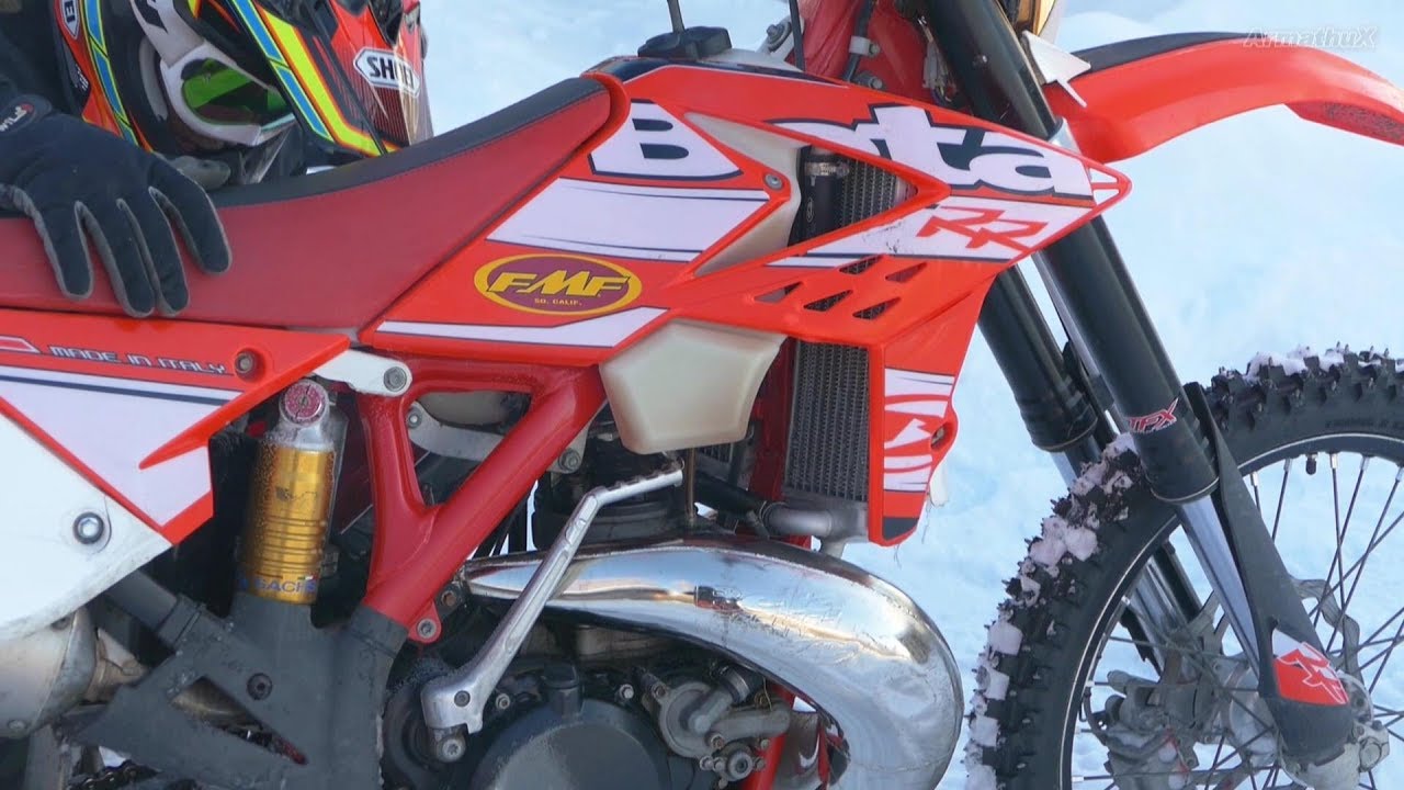 2-Stroke Beta RR300 | Winter Coldstart -21 °C