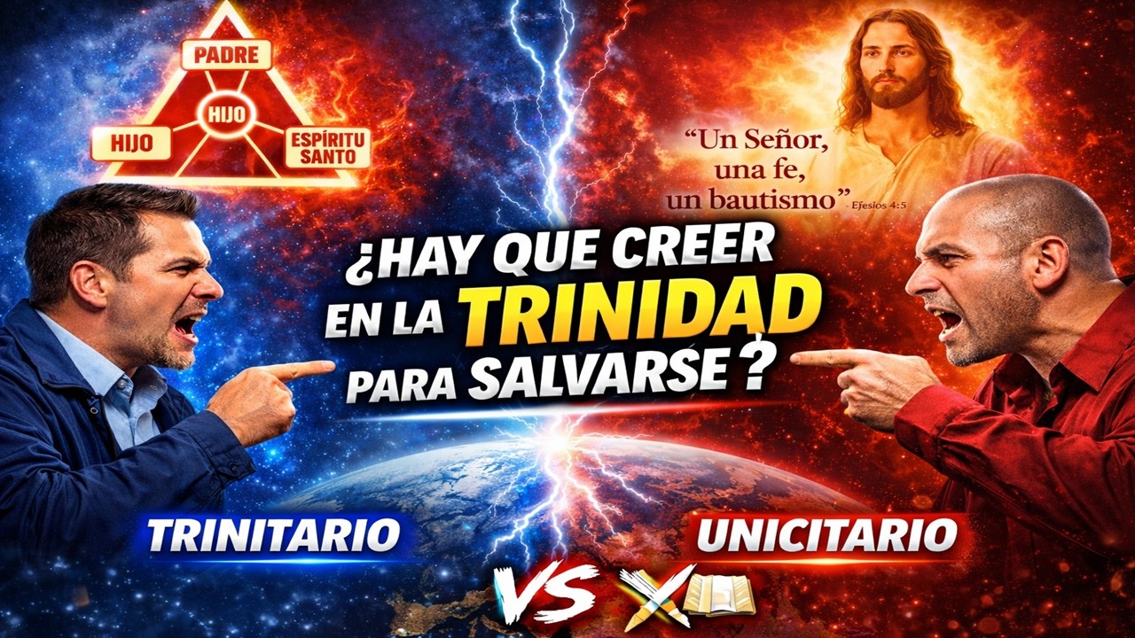 🔥 DEBATE: ¿HAY QUE CREER EN LA TRINIDAD PARA SALVARSE? 😱 | TRINITARIO VS UNICITARIO ⚔️📖