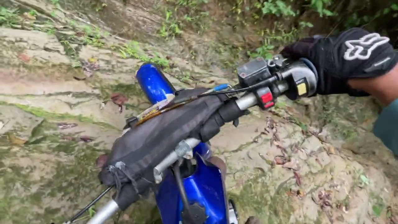 Jalur licin banyak yang ambil kiri #automobile #scross #enduro #kxf250 #ts125x #offroad #trail #klx