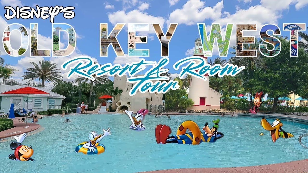 Полная экскурсия по старому курорту Disney Key West!