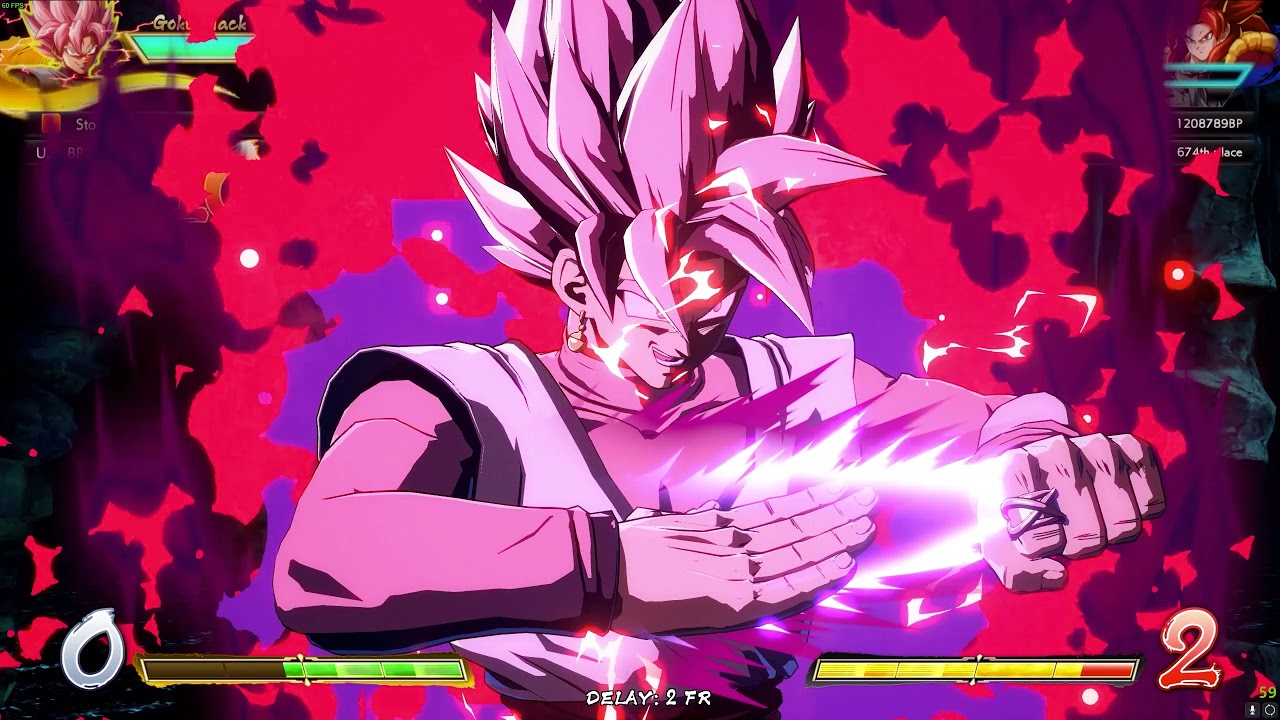 Goku Black 1v3 Comeback