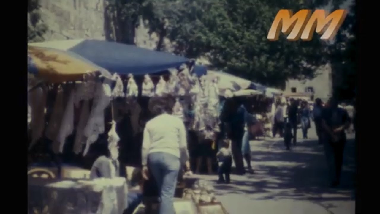 Croatia, Sibenik, Vodice & Split 1983 old cine film 359