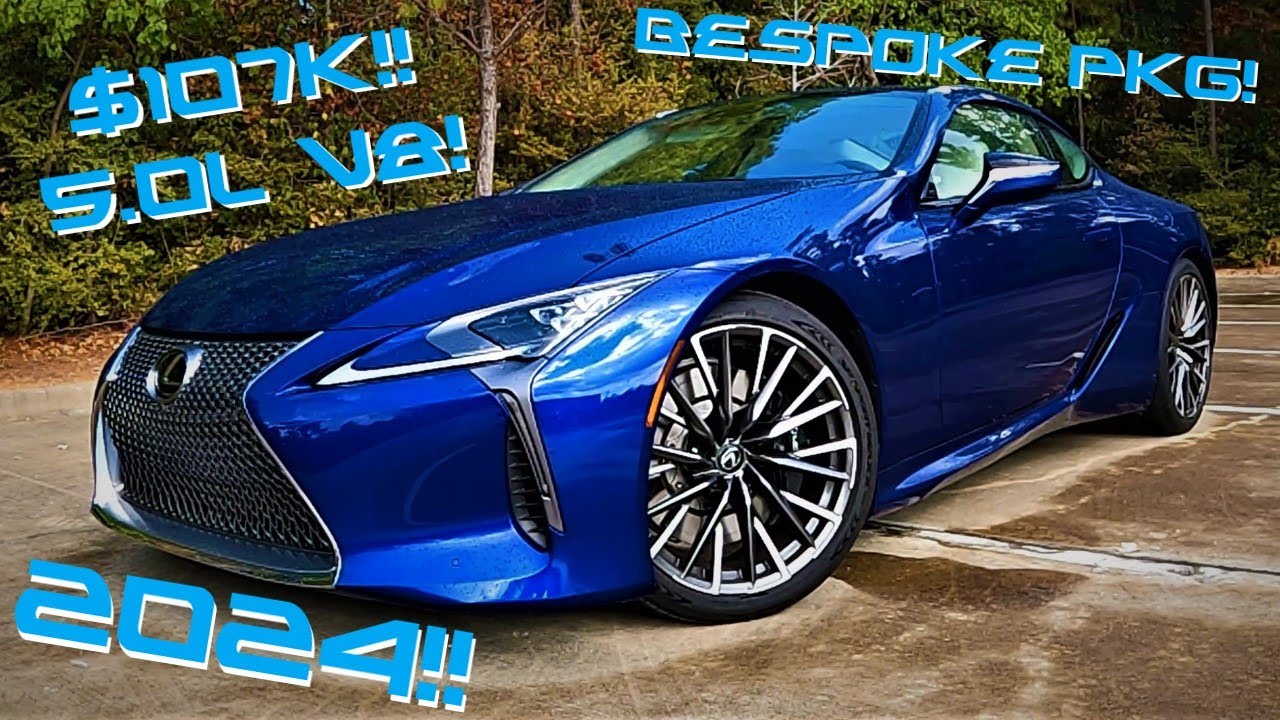 2024 Lexus LC500 Review || Looks That Can Kill With A Timeless V8 Heart!