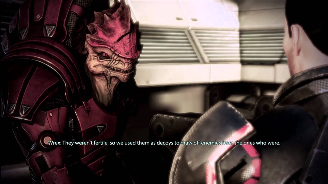 Mass Effect 3: Funny banter between Wrex, Garrus, and Javik