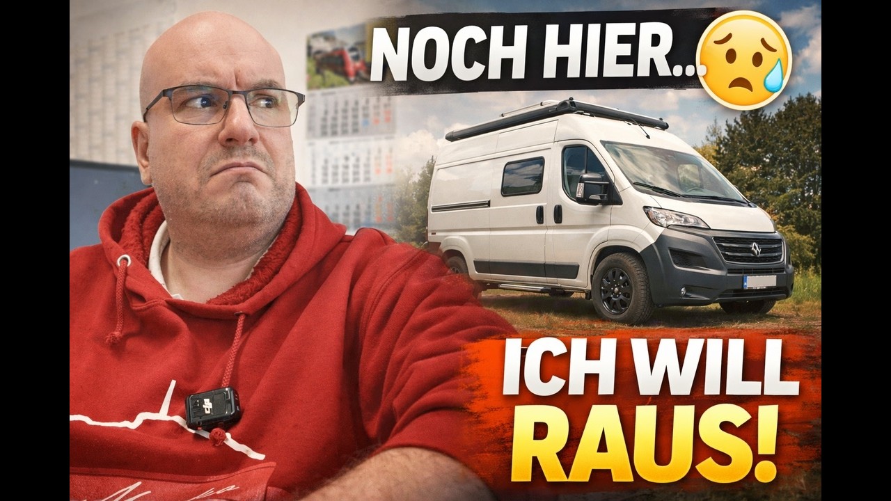 Noch sitze ich im Büro … aber bald lebe ich im Camper
