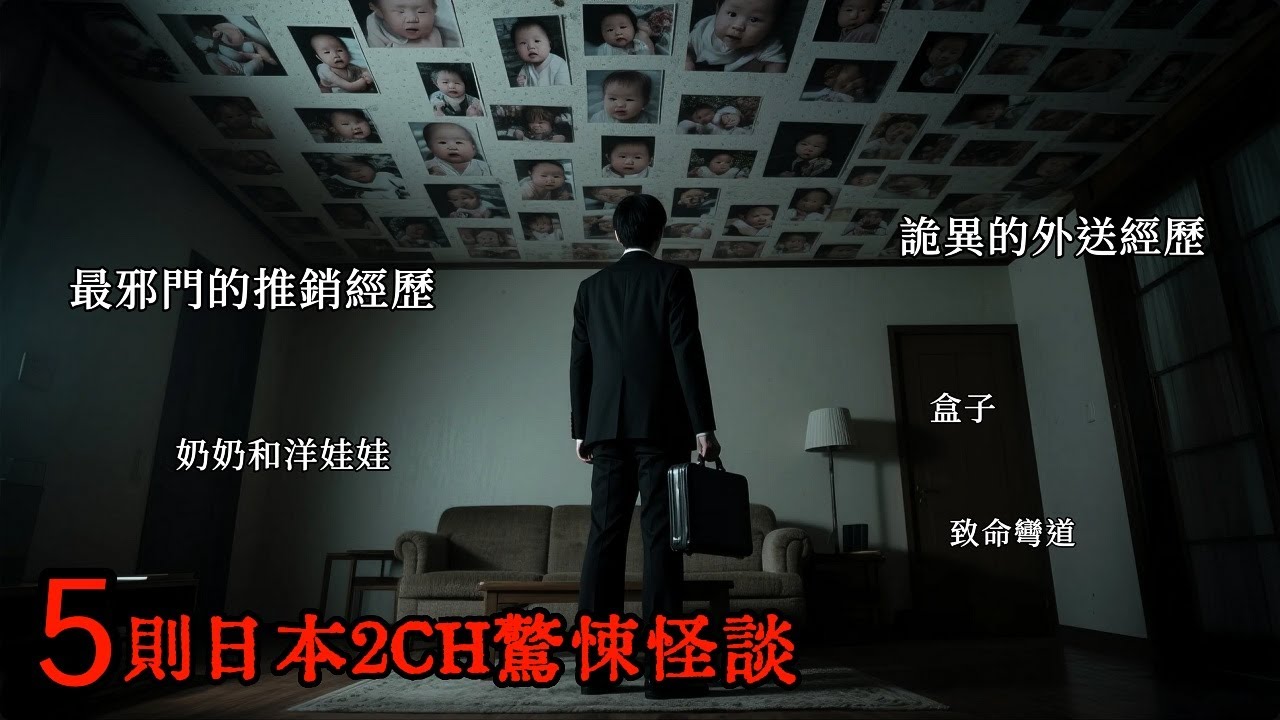 五則2CH最驚悚怪談：我去了一間非常邪門的民宅推銷產品，剛進入家門，我就立刻後悔了 #睡前故事 #怪談朗讀 #恐怖故事 #日本恐怖實話