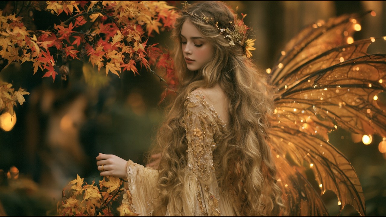 Enchanted Autumn Fairyland 🍂✨ | A Magical Fairy Fantasy [AI Music Video]