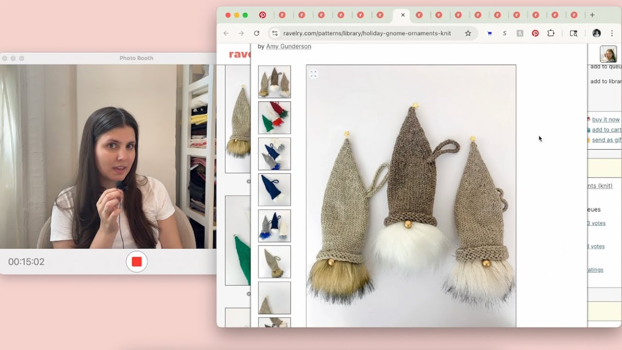 knitted bag charm ideas & patterns | no labubus here !!!