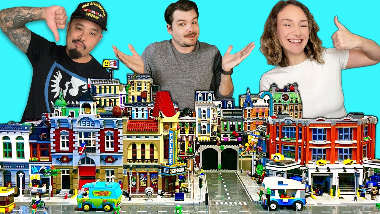 WORST TO FIRST: Ranking All 18 LEGO Modular Buildings! (2007-2023)