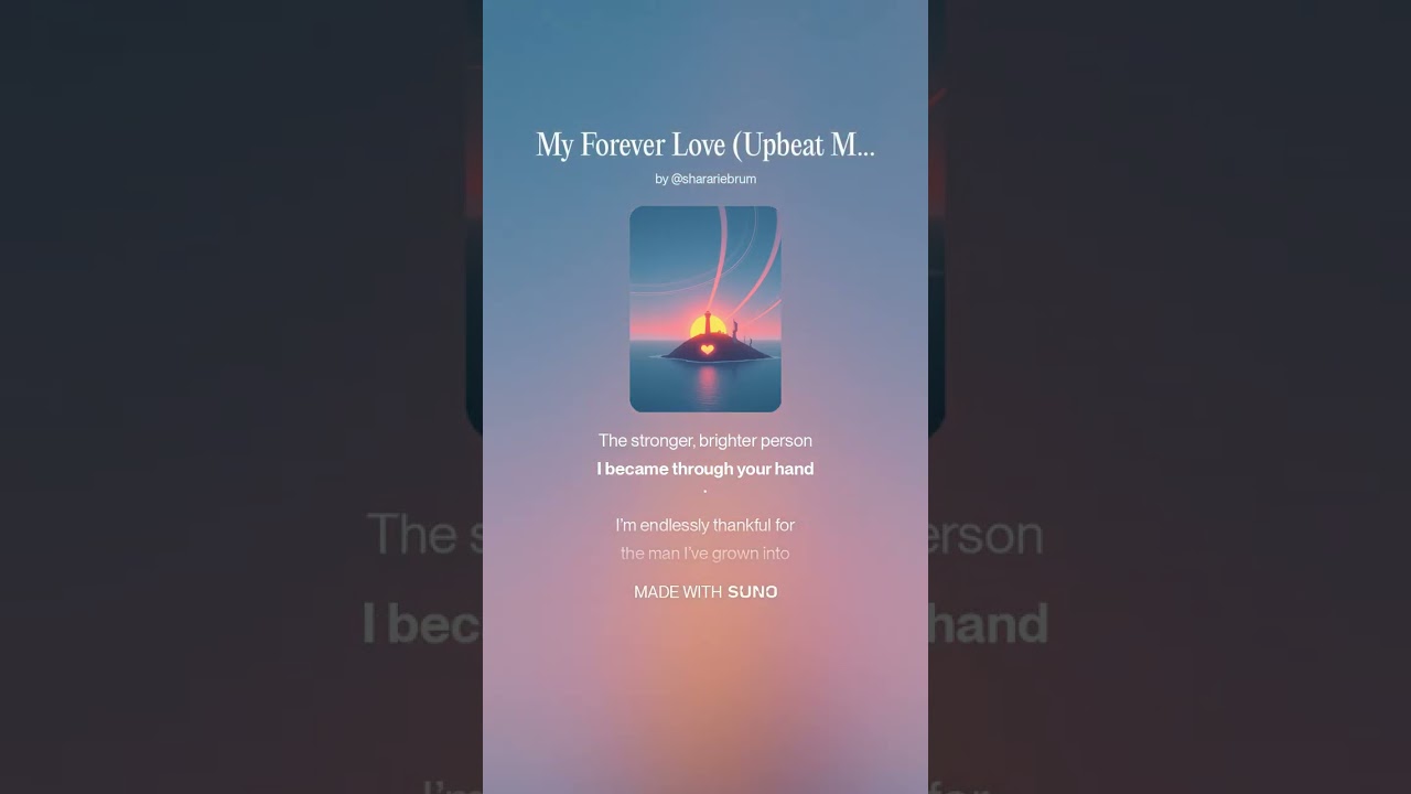 My Forever Love Upbeat Mix